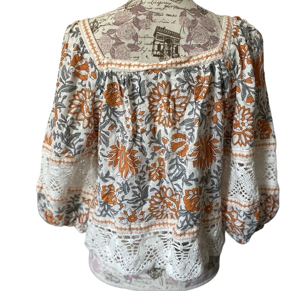Authentic Rachel Zoe Boho Crop Top - Picture 4 of 6
